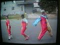 power ranger V.S. 2 clowns at a dance off