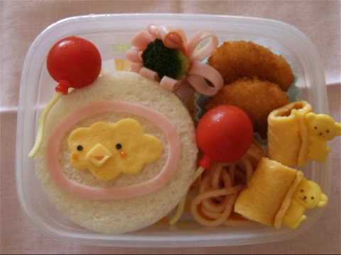 ひよこぐもNHKみんなのうた簡単キャラ弁レシピ作り方アヤカ・ウィルソン