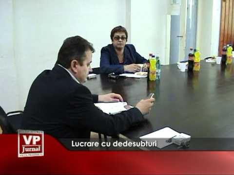 Lucrare cu dedesubturi