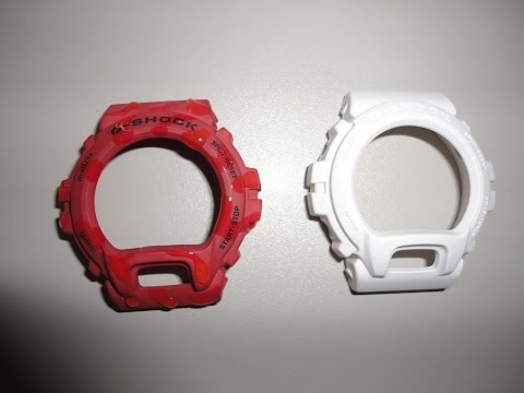 how to paint g shock bezel