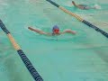 Fanny Pilnik swimming