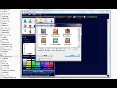 Como registrar Photoinstrument