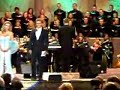 Opera singer Katherine Jenkins and Aled Jones duet