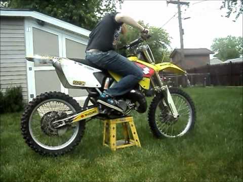 how to change oil on rm 125