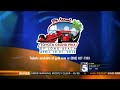 kate and jackson talk about the toyota grand prix and race their own mini cars. no copyright infringement intended!