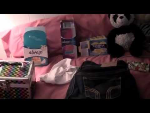 How To Make an Emergency Period kit for School