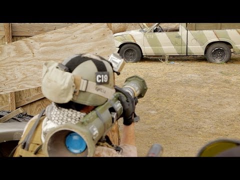 airsoft battle - Desert Fox Field, roughly 50 people. Featuring teams like Disposable Heroes, 3SAS, and hosted by 777. Including an AT4 rocket launcher, suicide bombers, and ...