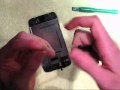 iPhone 3g/3gS digitizer glass screen replacement/repair step by step directions part 2