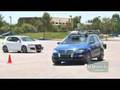 Stanford robot car Junior in action, DARPA Urban Challenge