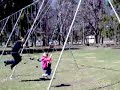 Swinging with my girl!