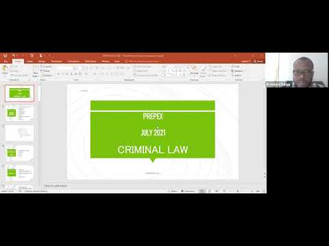 Criminal Law 101