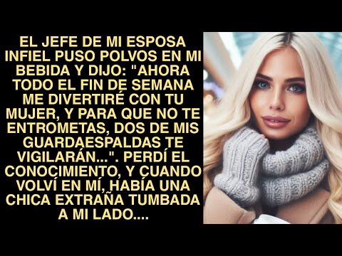 El Jefe De Mi Esposa Infiel Puso Polvos En Mi Bebida Y Dijo: "Ahora Todo El Fin De Semana Me