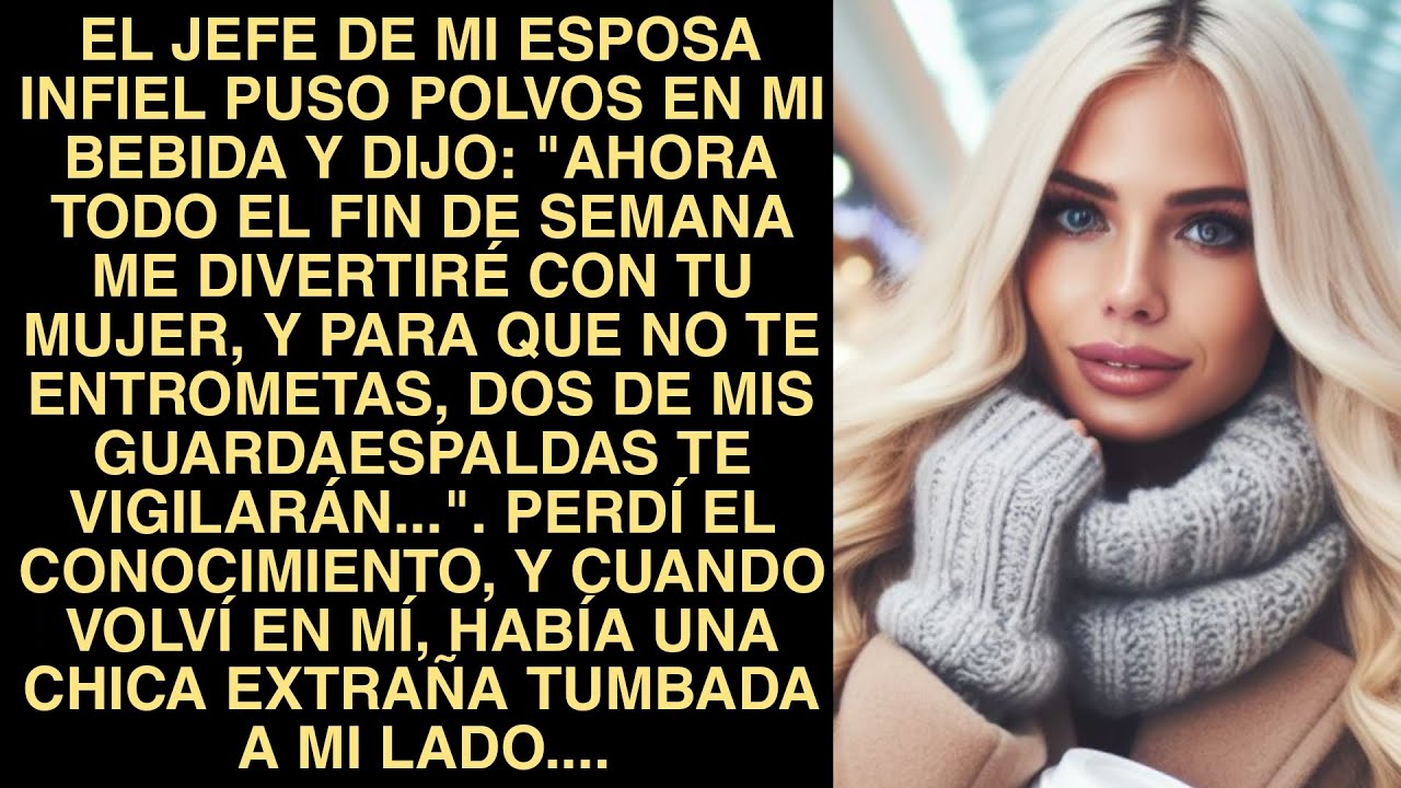 El Jefe De Mi Esposa Infiel Puso Polvos En Mi Bebida Y Dijo: "Ahora Todo El Fin De Semana Me