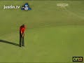 Tiger Woods Birdie Shot - 18th Hole 4th Round US Open 08