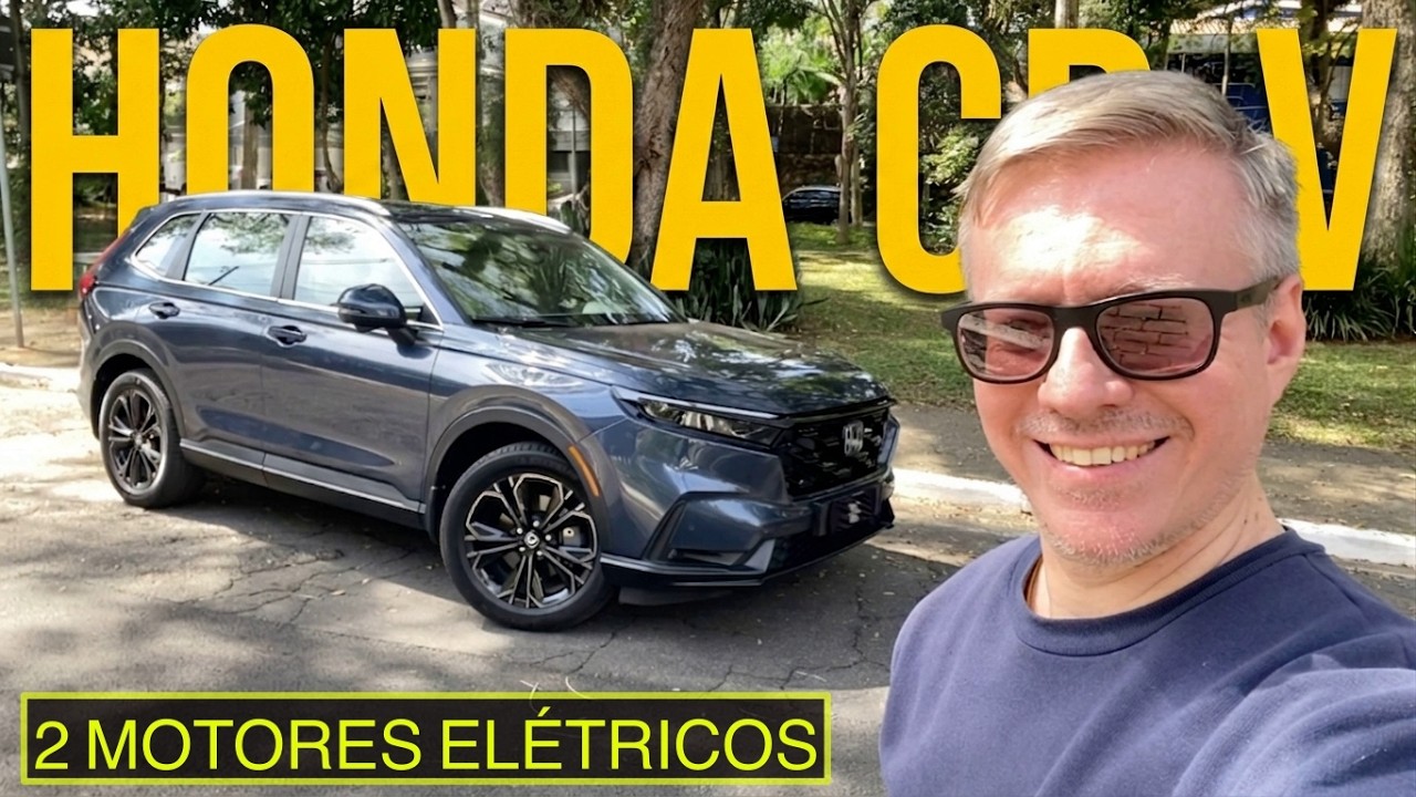 HONDA CR-V: conjunto híbrido e tecnologia