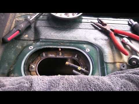 Subaru Outback Legacy Liberty Fuel Pump removal and install