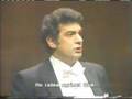 Placido Domingo sings Improviso from Andrea Chenier