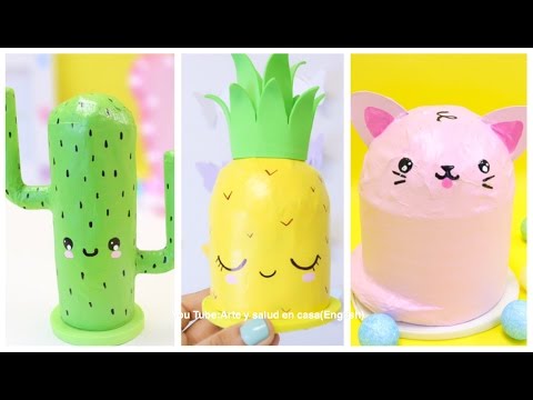 video-linktoworks-How to make hidden money stash-kawaii room decor using...