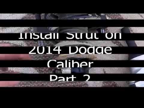 Install Strut on dodge Caliber Part 2