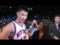 Humble Guy Jeremy Lin vs Lakers postgame interview on the Knicks, Kobe Bryant