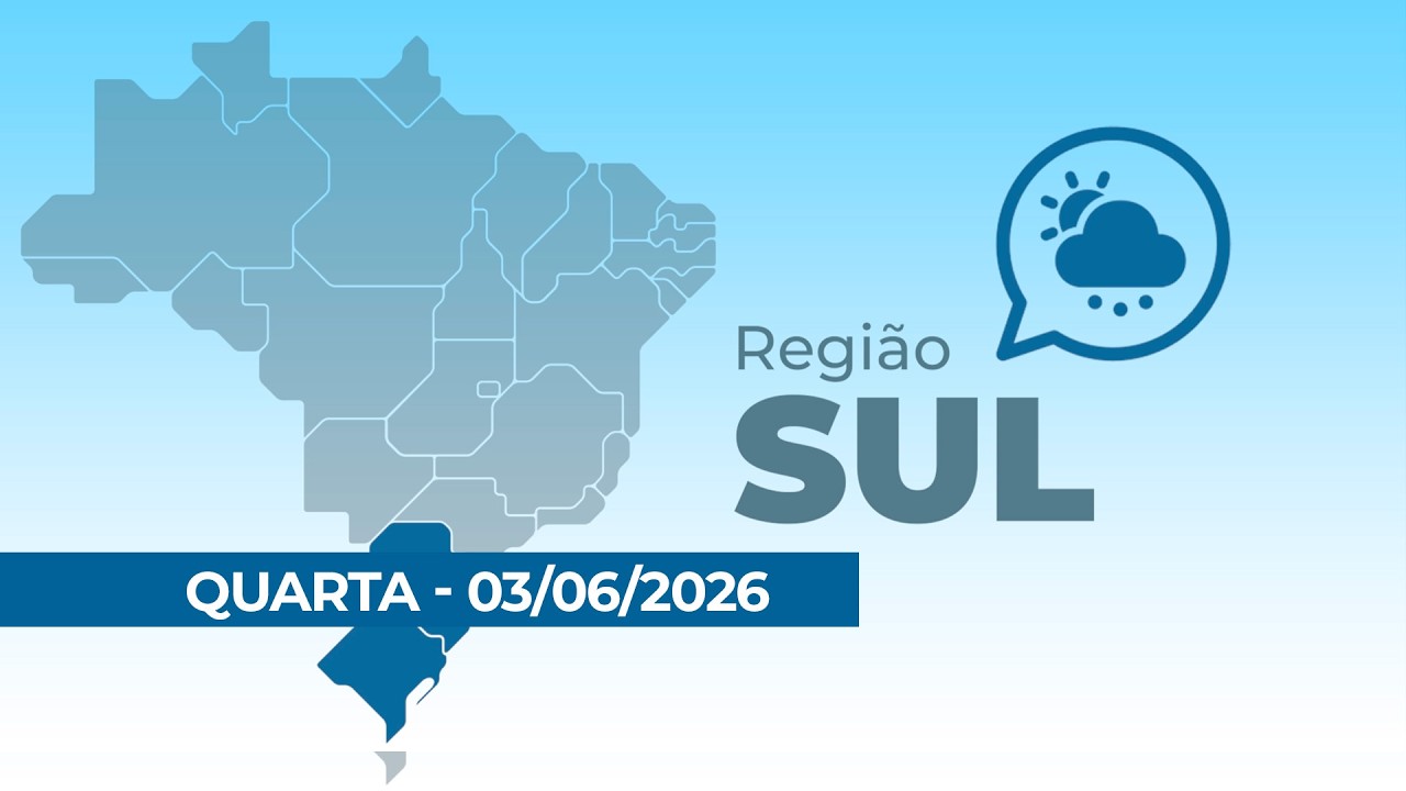 Tempo firme afasta risco de chuva na região Sul