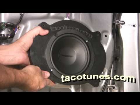 Toyota Camry – How to install stereo speakers tweeters remove door panel Gen 5 2002 – 2006