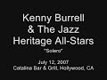 kenny burrell and the jazz heritage all-stars perform 