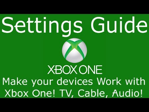 how to adjust xbox one settings