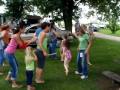 Redneck Family Fun.... Toilet Paper/Plunger Game