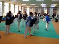 Taekwondo training in Korea
