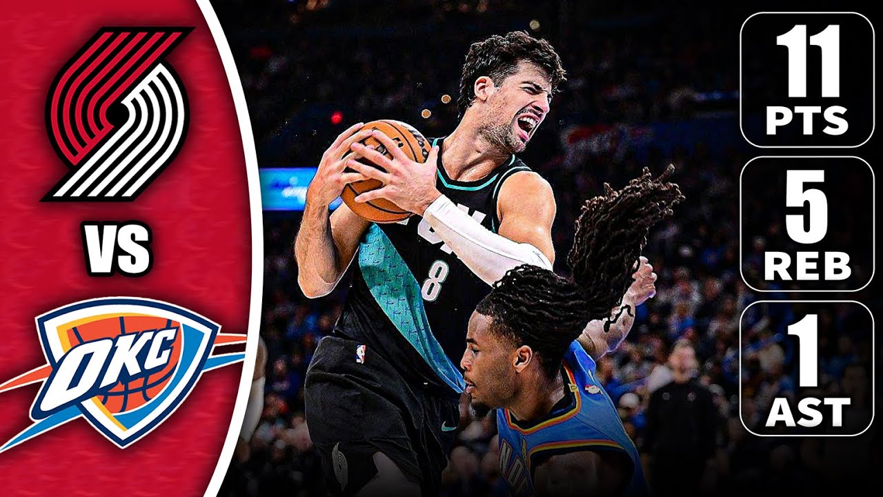 דני אבדיה נגד אוקלהומה – פורטלנד כשדני לא במיטבו #מעקבדיה