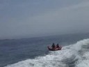 Tubing aboard the M/V Miss Annie