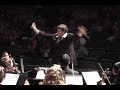 the new texas symphony orchestra, based in dallas, performs the fourth movement (allegro con fuoco) of antonin dvorak's symphony no. 9, 