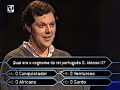 Quem Quer Ser Milionário - António Franco [13.ª pergunta]
