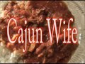 the cajun wife cooks a turtle stew with fresh turtle meat from the pond.