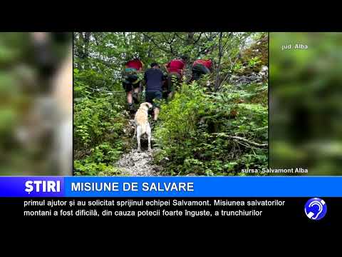 Misiune de salvare, la Cheile Râmețului