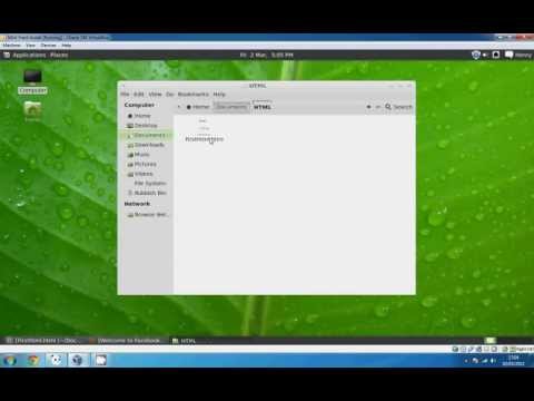 how to open html file