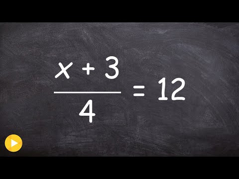 how to isolate a variable in the numerator