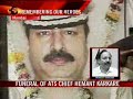 Slain Maharashtra ATS chief given state funeral