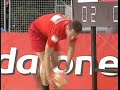 Schumi playing beach soccer in Spain Schumi playing beach soccer in Spain