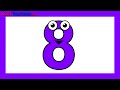 "Counting to 10" - 10 Little Numbers Song, Learn to Count 1 to 10