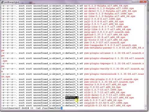 how to yum server configuration in linux