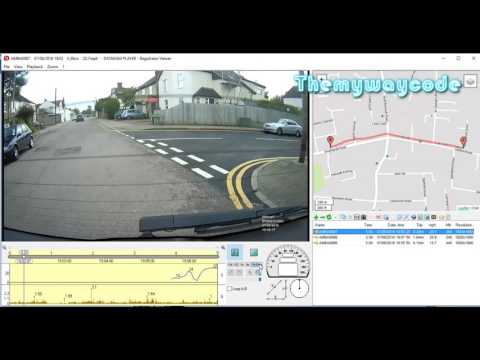 Tutorial on editing #Dashcam files using Registratorveiwer