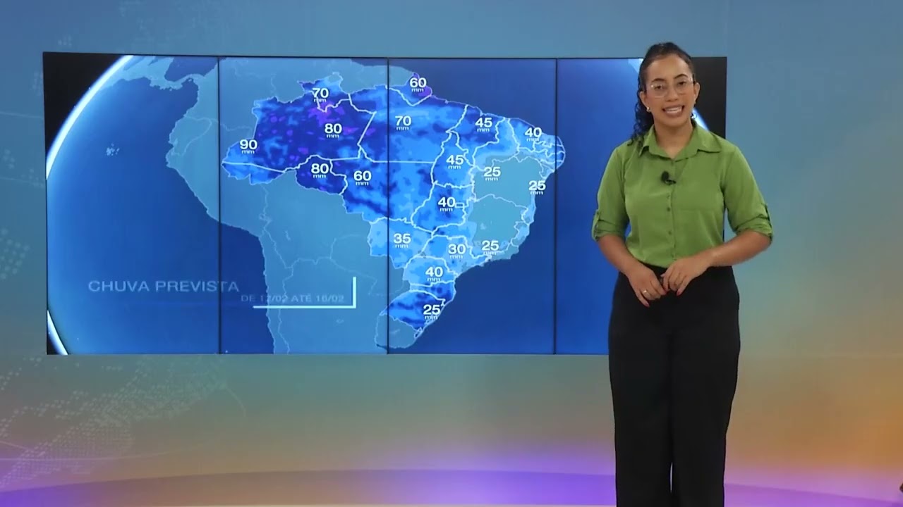 Frente fria traz chuva ao sul e Mato Grosso do Sul   | 07/02/2025