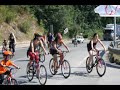 Bizikleta martxako argazki muntaia