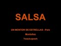 una de las mejores canciones de salsa...para mi una de las mejores...


lyrics..letra

yo no s� por qu� raz�n cantarle a ella
si deb�a aborrecerla
con las fuerzas de mi coraz�n
todav�a no la borro totalmente
ella siempre est� presente
como ahora en esta canci�n
incontables son las veces que he tratado
de olvidarla y no he logrado
arrancarla ni un segundo de mi mente
porque ella sabe todo mi pasado
me conoce demasiado

y es posible que por eso se aproveche
porque yo en el amor soy un idiota
que ha sufrido mil derrotas, que no tengo
fuerzas para defenderme
pero ella casi siempre se aprovecha
unas veces me desprecia
y otras veces
lo hace para entretenerme y es as�

hoy recuerdo la canci�n que le hice un d�a
y en el fondo no sab�a que eso era malo para m�
poco a poco fui cayendo en un abismo
siempre me pas� lo mismo
nadie sabe lo que yo sufr�

fui una v�ctima total de sus antojos
pero un d�a abr� los ojos
y con rabia la arranqu� de mi memoria
poco a poco fui saliendo hacia adelante
y en los brazos de otra amante
pude terminar al fin con esta historia

porque yo en el amor soy un idiota
que ha sufrido mil derrotas, que no tengo
fuerzas para defenderme
pero ella casi siempre aprovechaba
y si alg�n d�a me besaba, 
eso era s�lo para entretenerme y es as�
uhuhu

todo fue as�,as� mismo fue,  todo fue por ella...
yo la quer�a yo la adoraba
pero ten�a que aborrecerla
todo fue as�, oye, todo fue por ella...
como yo quise a esa mujer
porque pensaba que era buena
todo fue as�, ay dios, todo fue por ella...
yo era capaz de subir al cielo para bajarle un mont�n de estrellas
todo fue as�, todo fue por ella...
un pajarito que iba volando yo lo cog� para complacerla
todo fue as�, ay no, todo fue por ella...
tanto se burl� de m� que ahora no puedo verla...

todo fue as�, as� mismo fue, todo fue por ella, por como me pas�, todo fue as�, me enamor� de ella y luego ella me dejo oh ye, todo fue por ella as� mismo fue, todo fue por ella
todo fue as� todo fue por ella...
yo la quer�a yo la adoraba pero tenia que aborrecerla, ay dios
todo fue as� todo fue por ella..
como yo quise a esa mujer porque pensaba que era buena, oh ye
todo fue as� todo fue por ella...
yo era capaz de subir al cielo
para bajarle un mont�n de estrellas, ay dios...
todo fue as� todo fue por ella...
un pajarito que iba volando yo lo cog� para complacerla, oh yea
todo fue as� todo fue por ella...
tanto se burlo de mi que ahora no puedo verla........
huuuuuuuuuu