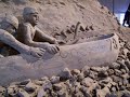 sand sculpture Quebec 2008 ice boat race sand sculpture Quebec 2008 ice boat race