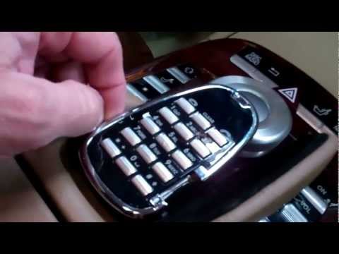 2007 Mercedes S550 Center Wrist Rest Repair Procedure