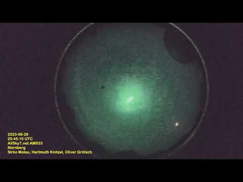  Bright Fireball over Southern Germany uploaded by André Knöfel