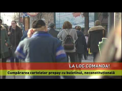 Cumpărarea cu buletinul a cartelelor prepay, neconstituțională